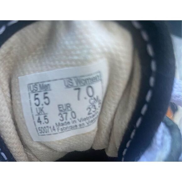 Vans Women’s Old Skool Rose Leopard Check Multicolor Sz 7 US - Picture 4 of 9